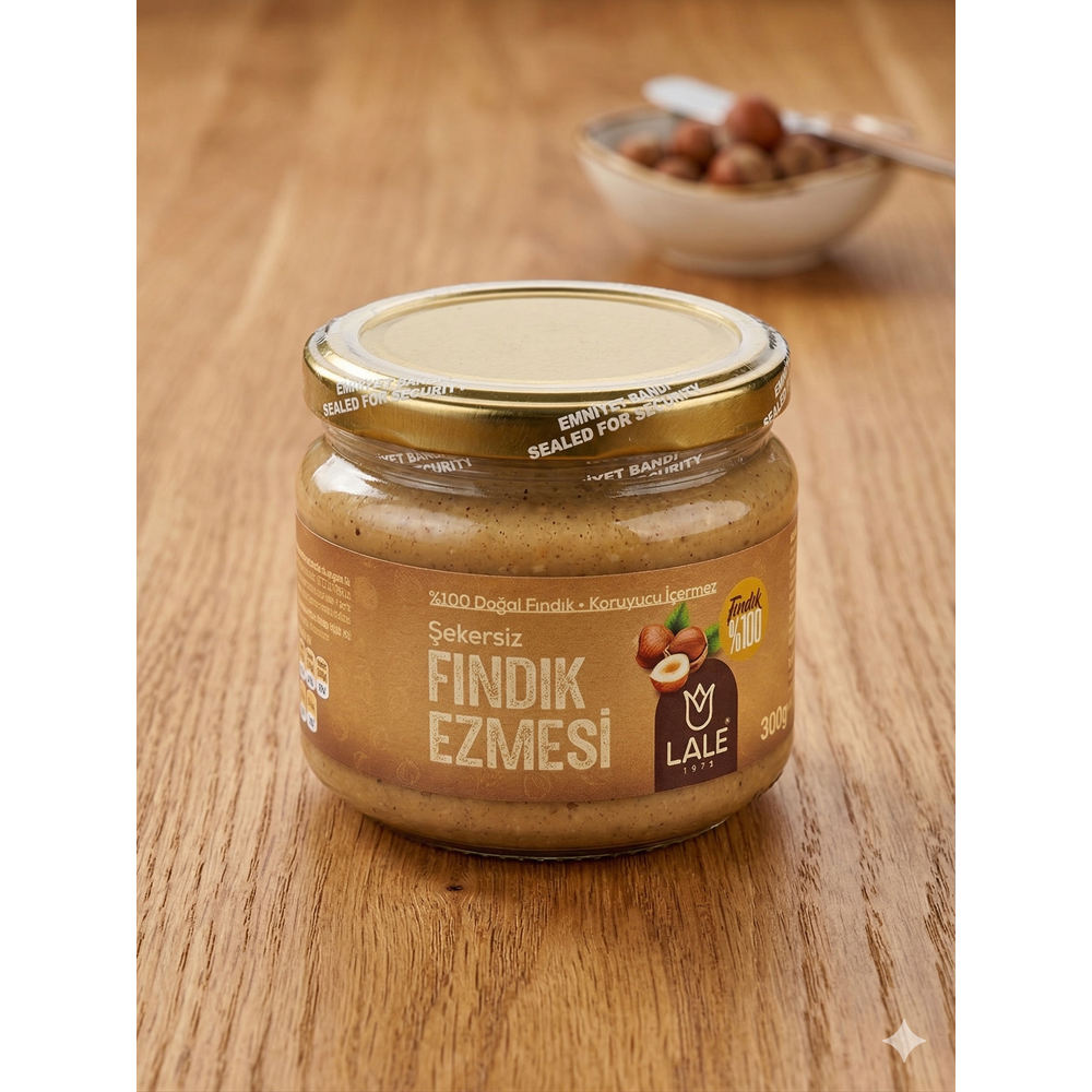 Fındık Ezmesi (Şekersiz)
