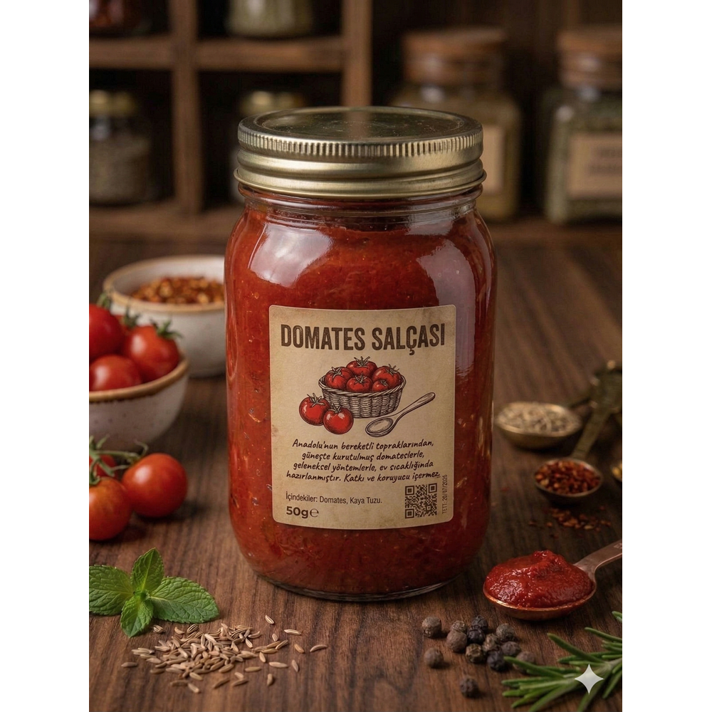 Ev Yapımı Domates Salçası
