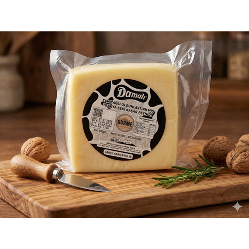 Tam Yağlı Olgunlaştırılmış Trakya Eski Kaşar Peyniri